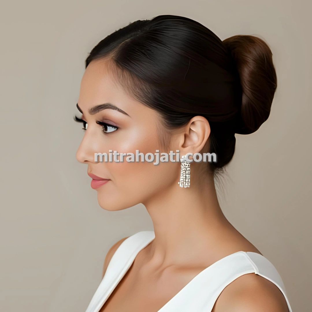 میکاپ و شینیون عروس در جنوب مشهد