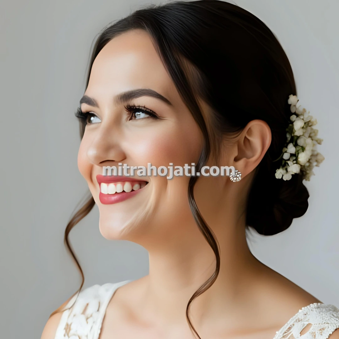 میکاپ و شینیون تخصصی عروس در مشهد